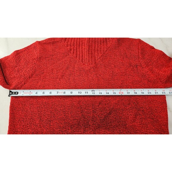 NWT Indigo Red Mock Neck Long Sleeves Pullover Women's Sweater Size L - Picture 4 of 10